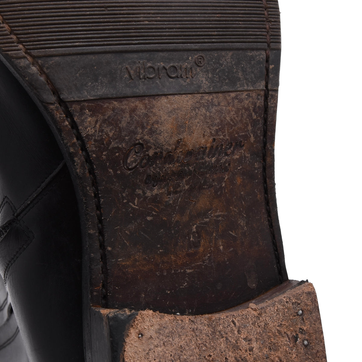 Cordwainer Lammfell Futter Stiefel Gr. 10 – Schwarz