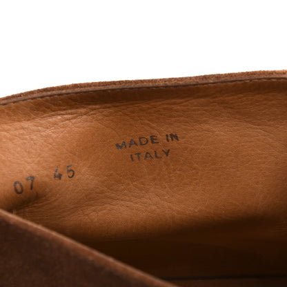 Bernacchini 1905 Wildleder Sneakers Made in Italy Gr. 45 - Tabakbraun