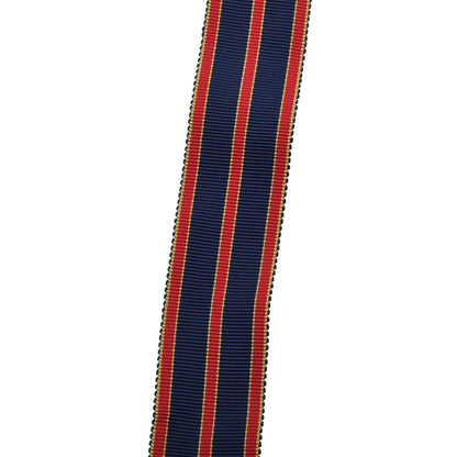 Classic Ribbon Braces/Suspenders - Navy/Red