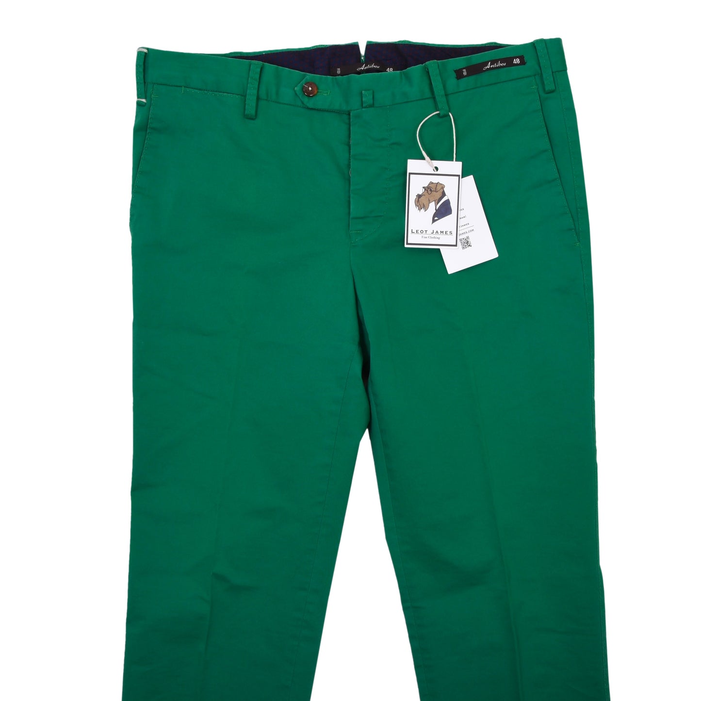 PT01 Antibes Pants Size 48 Slim Fit ca. 44cm - Green
