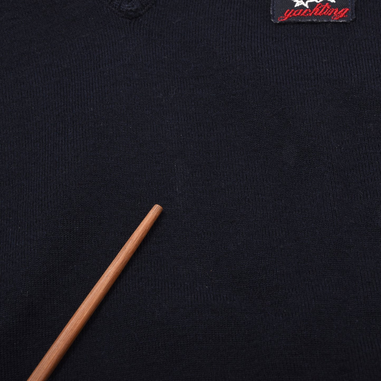 Vintage Paul &amp; Shark Yachting Wollmischung Pullover Größe S Brustumfang ca. 58,5 cm - Marineblau