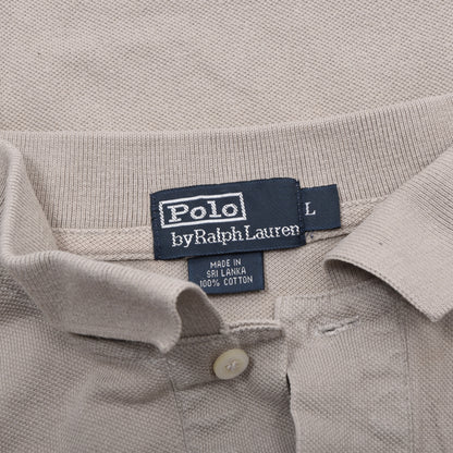 Polo Ralph Lauren 3x Polo Shirts Custom Fit Size L ca. 55-57.5cm - Blue/Navy/Beige
