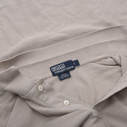 Polo Ralph Lauren 3x Polo Shirts Custom Fit Size L ca. 55-57.5cm - Blue/Navy/Beige