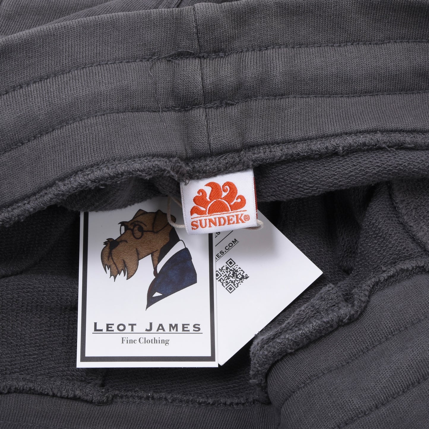 Sundek Sweatshirt Material Baumwollshorts Größe M - Grau