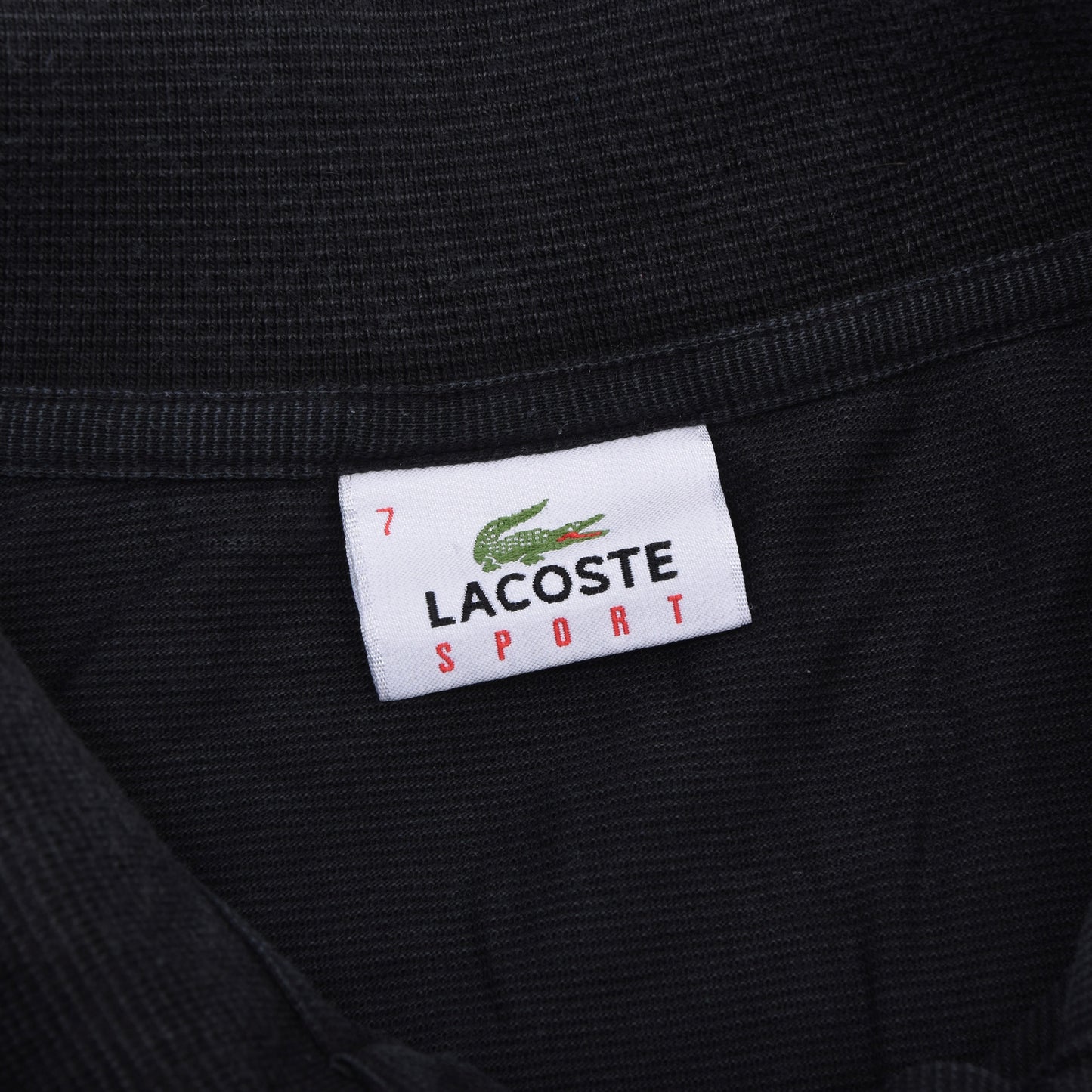 Lacoste Sport 2x Polo Shirts Size 7/US XXL ca. 62-62.5cm - Black