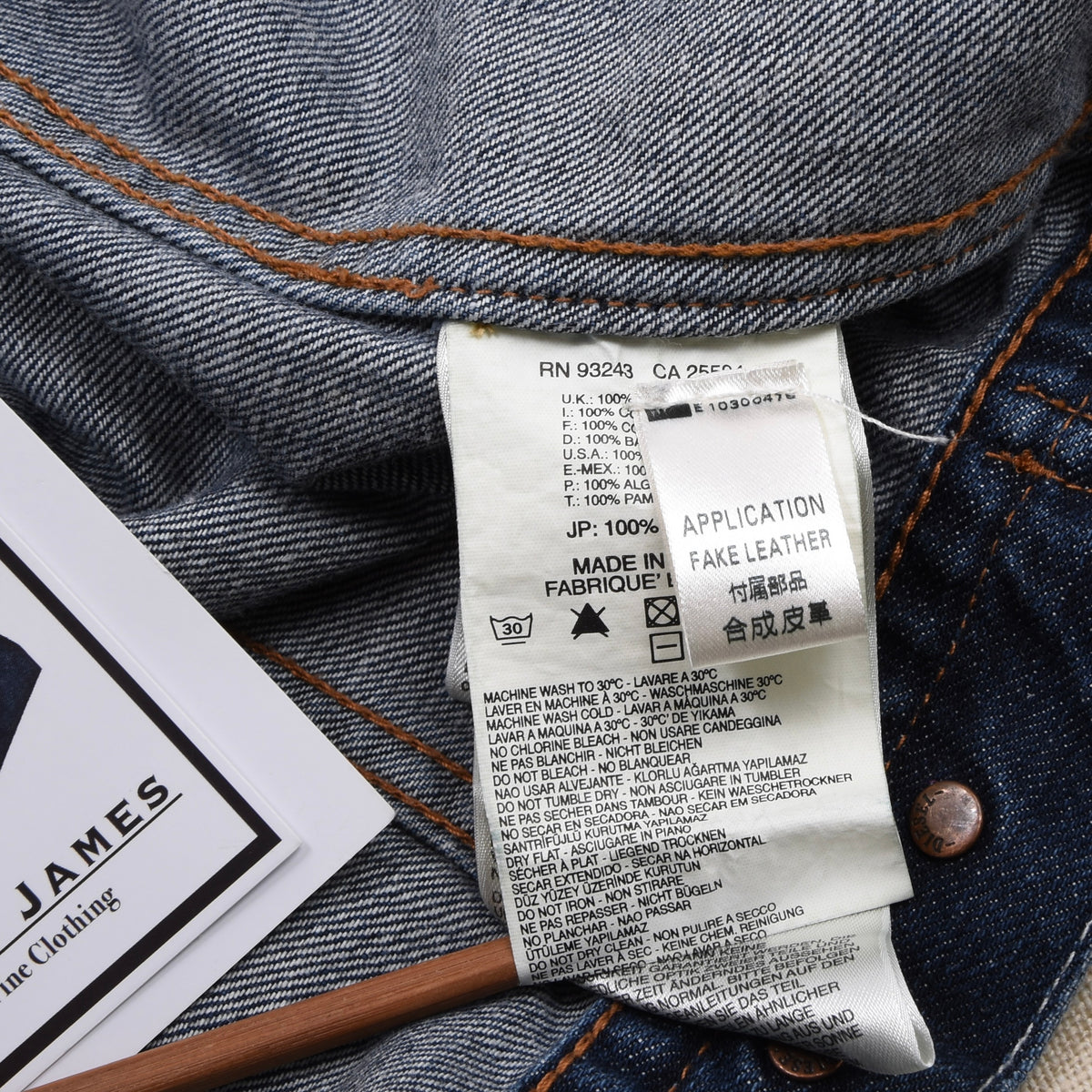 Diesel Denim/Jean Jacket Size M - Blue