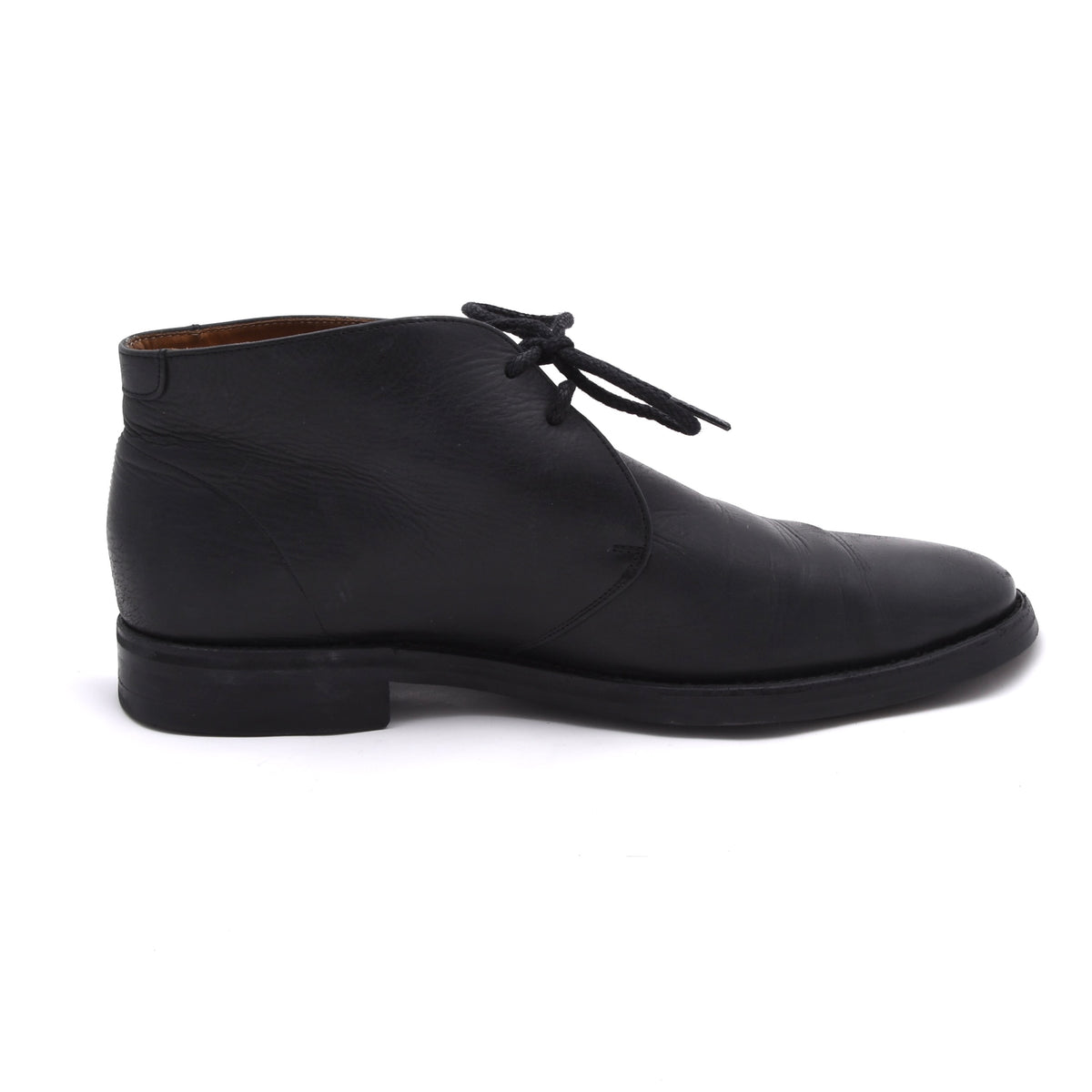 Shoepassion Leder Chukka Stiefel Gr. 9 Made in Spain – Schwarz