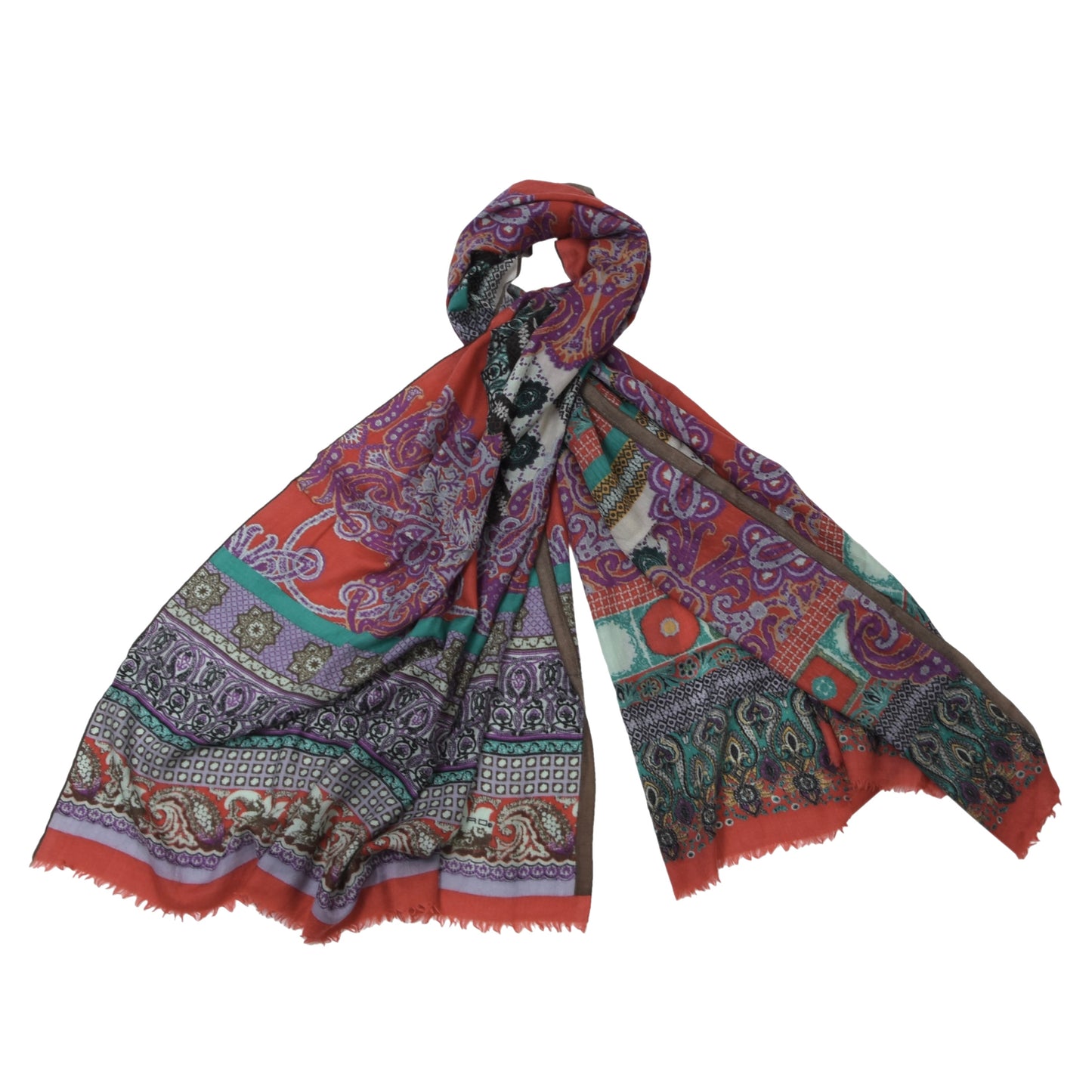 Etro Cashmere-Silk Scarf ca. 188cm - Paisley