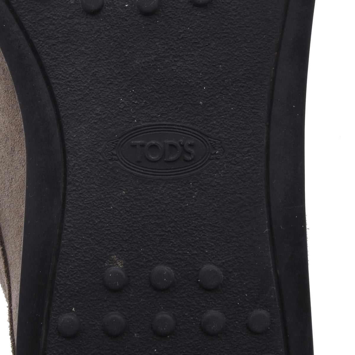 Tod's Wildleder Chukka Stiefel Gr. 9,5 Made in Italy – Beige