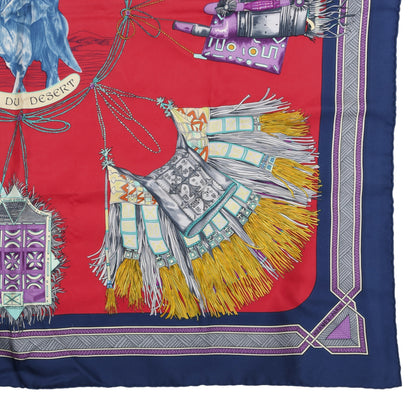 Hermès Paris Cuirs du Désert x Françoise de la Perrière Seidenschal