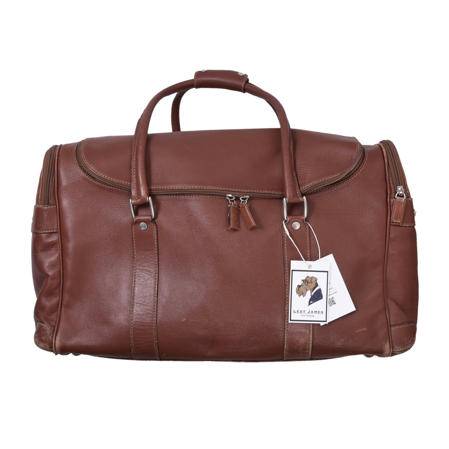 Nigst Wien Leather Weekender/Duffle Bag ca. 57cm - Brown