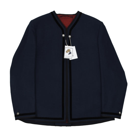 Kärntner Heimatwerk Wool Jacket - Navy Blue