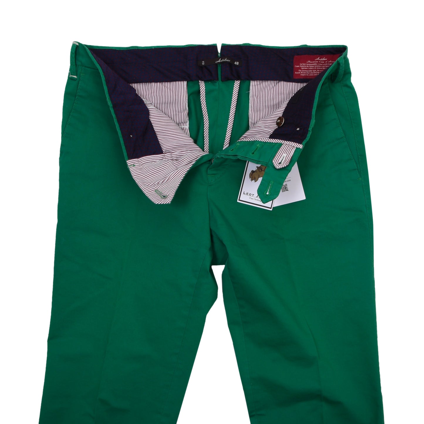 PT01 Antibes Pants Size 48 Slim Fit ca. 44cm - Green