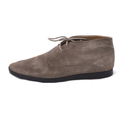Tod's Wildleder Chukka Stiefel Gr. 9,5 Made in Italy – Beige