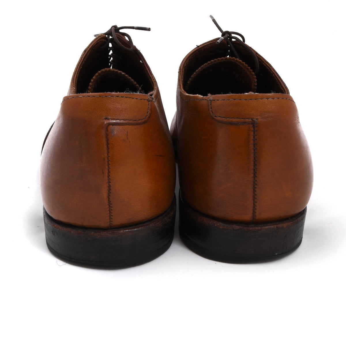 Allen Edmonds Carlyle Schuhe Made in USA Gr. US12 3E - Taan/Braun
