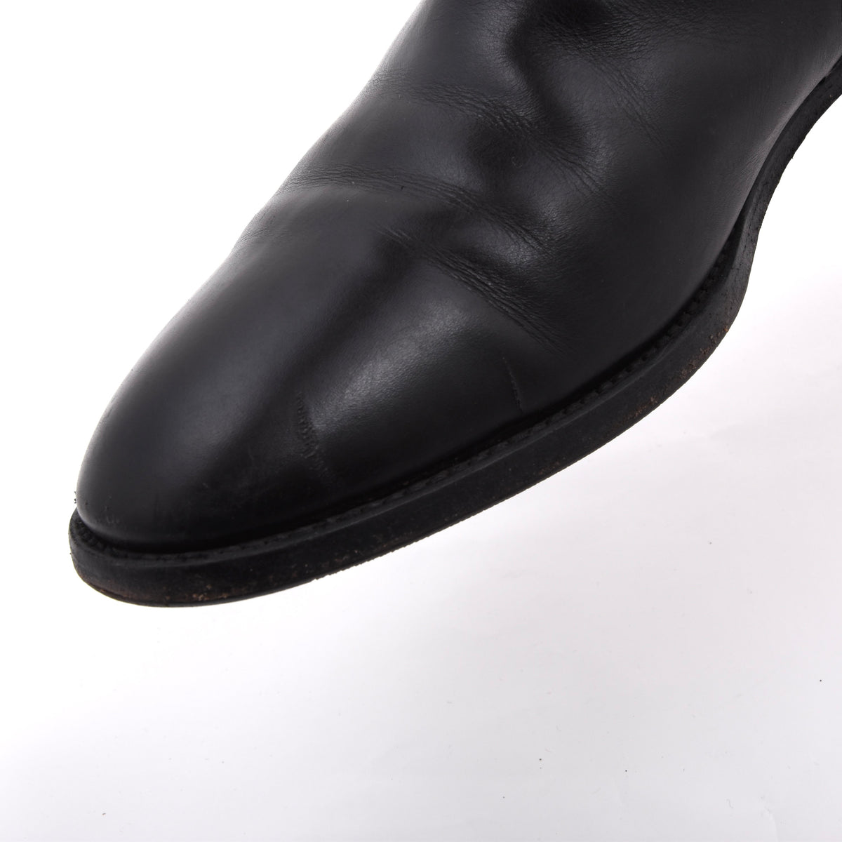 Cordwainer Lammfell Futter Stiefel Gr. 10 – Schwarz