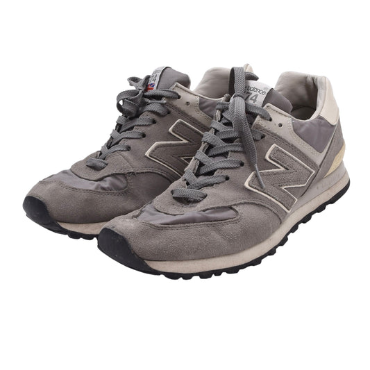 New Balance 574 Sneaker, hergestellt in England, Größe US 8 1/2 / EU 42 – Grau