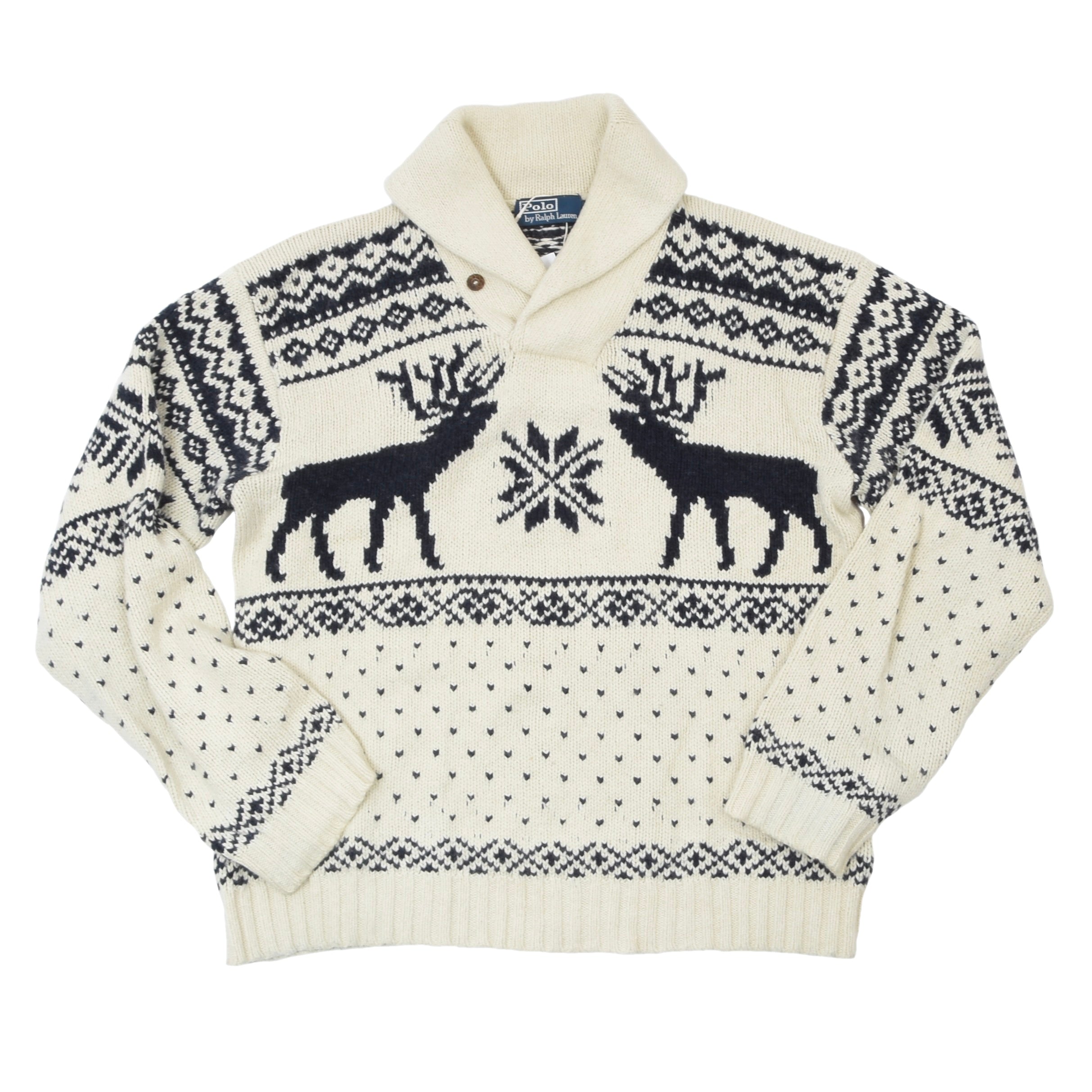 Ralph lauren hot sale reindeer sweater