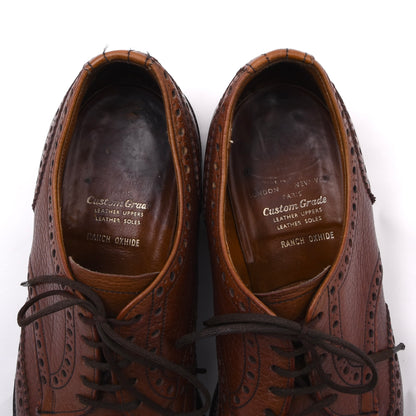 Vintage Church's Ranch Oxhide Brogue Schuhe Gr. 7F – Braun