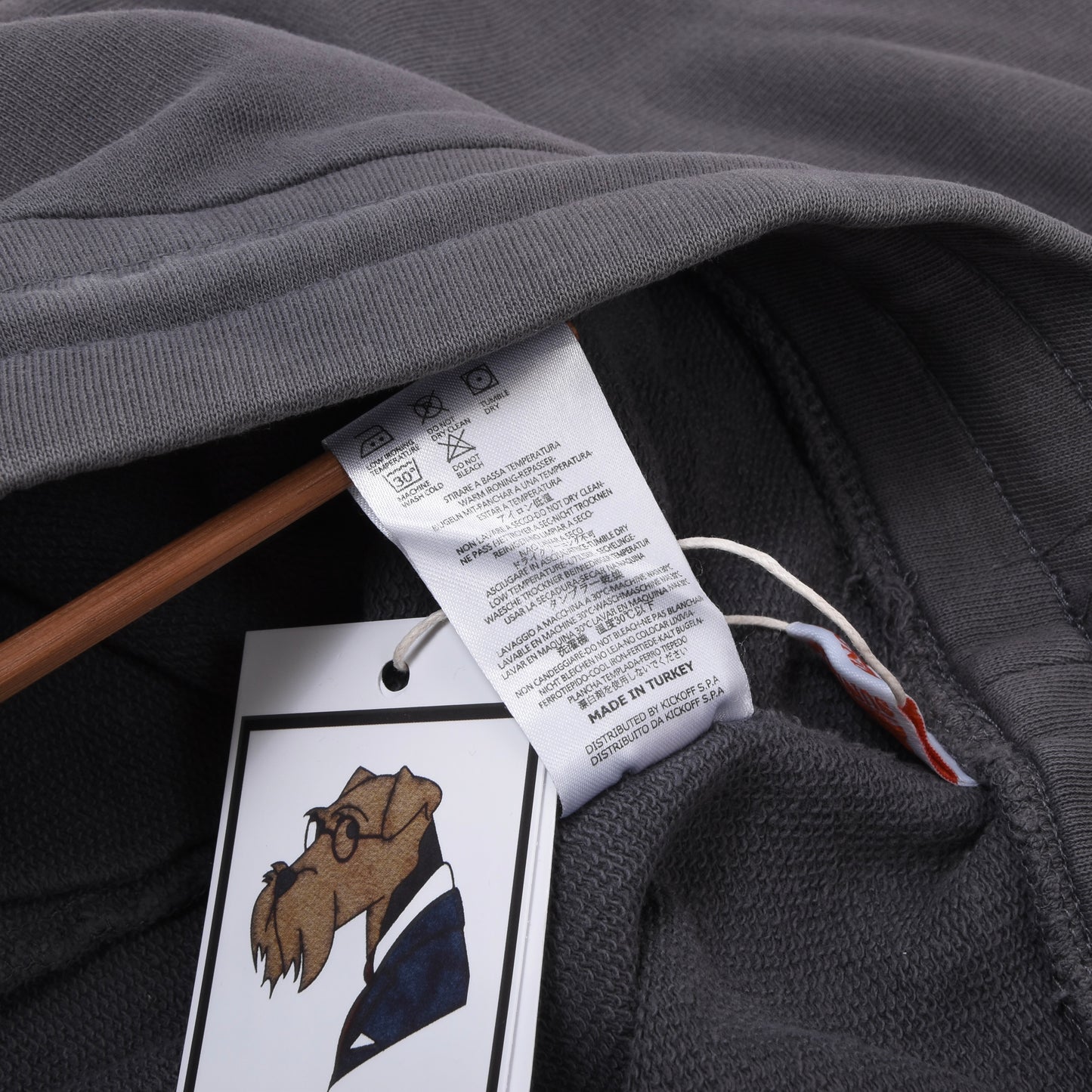 Sundek Sweatshirt Material Baumwollshorts Größe M - Grau