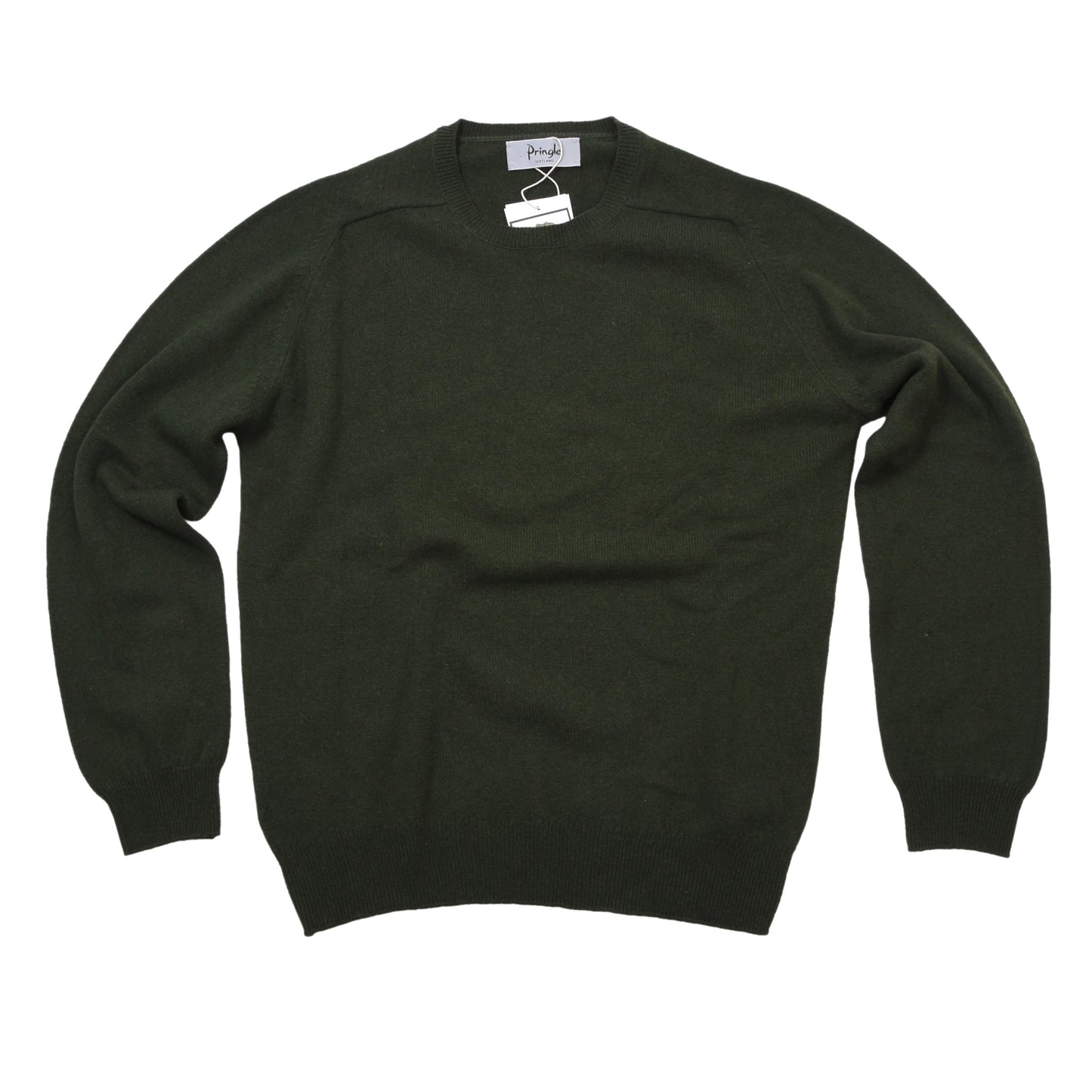 Pringle Wool Sweater Size S Chest ca. 53.5cm - Green