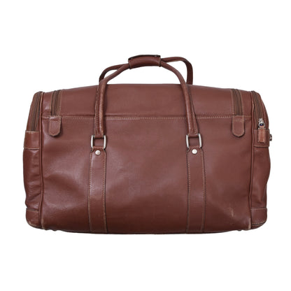 Nigst Wien Leather Weekender/Duffle Bag ca. 57cm - Brown
