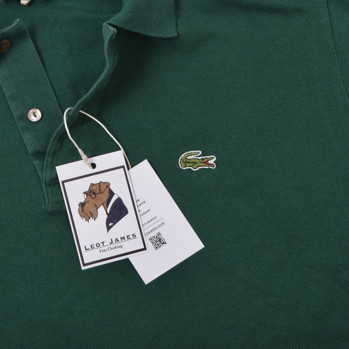 Vintage Lacoste 3x Poloshirts Made in France Größe 6 ca. 54-58cm - Navy/Grün/Streifen