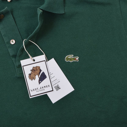 Vintage Lacoste 3x Poloshirts Made in France Größe 6 ca. 54-58cm - Navy/Grün/Streifen