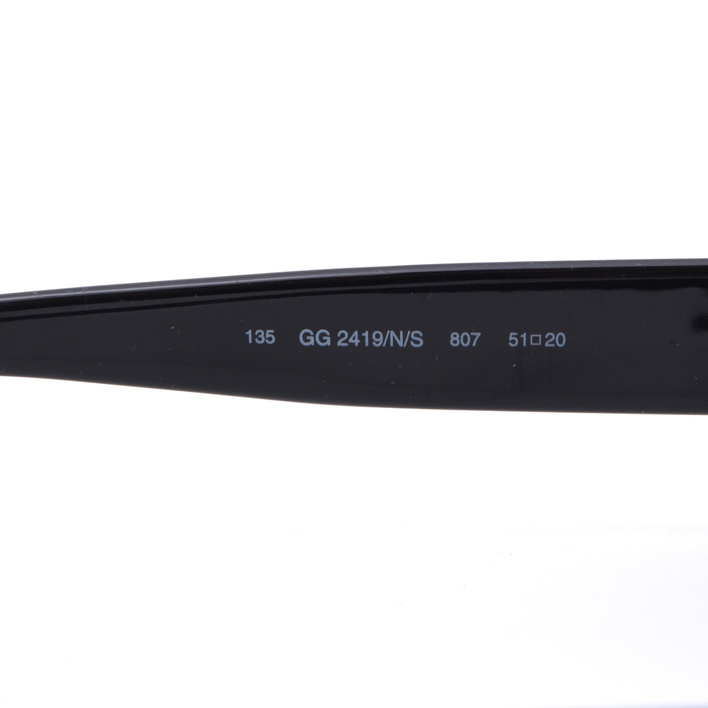Gucci Mod. GG2419 Vintage Sonnenbrille - Schwarz