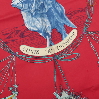 Hermès Paris Cuirs du Désert x Françoise de la Perrière Seidenschal