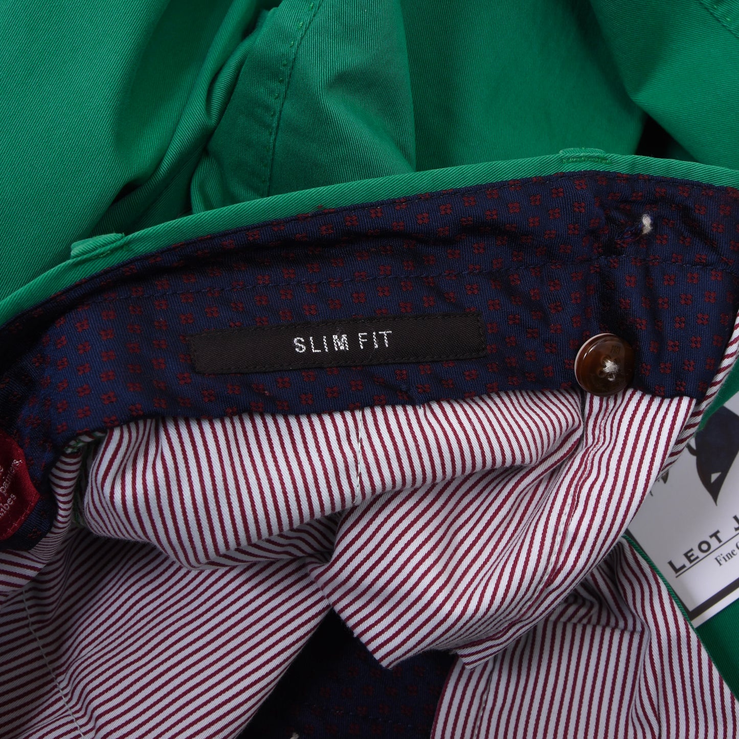 PT01 Antibes Pants Size 48 Slim Fit ca. 44cm - Green