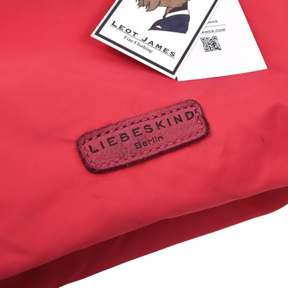 Liebeskind Nylon & Leather Crossbody Bag ca. 34cm - Pink