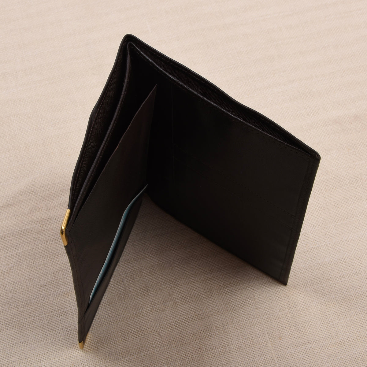 NOS Butter-Soft Leather Travel Wallet and Passport Cover - Brown