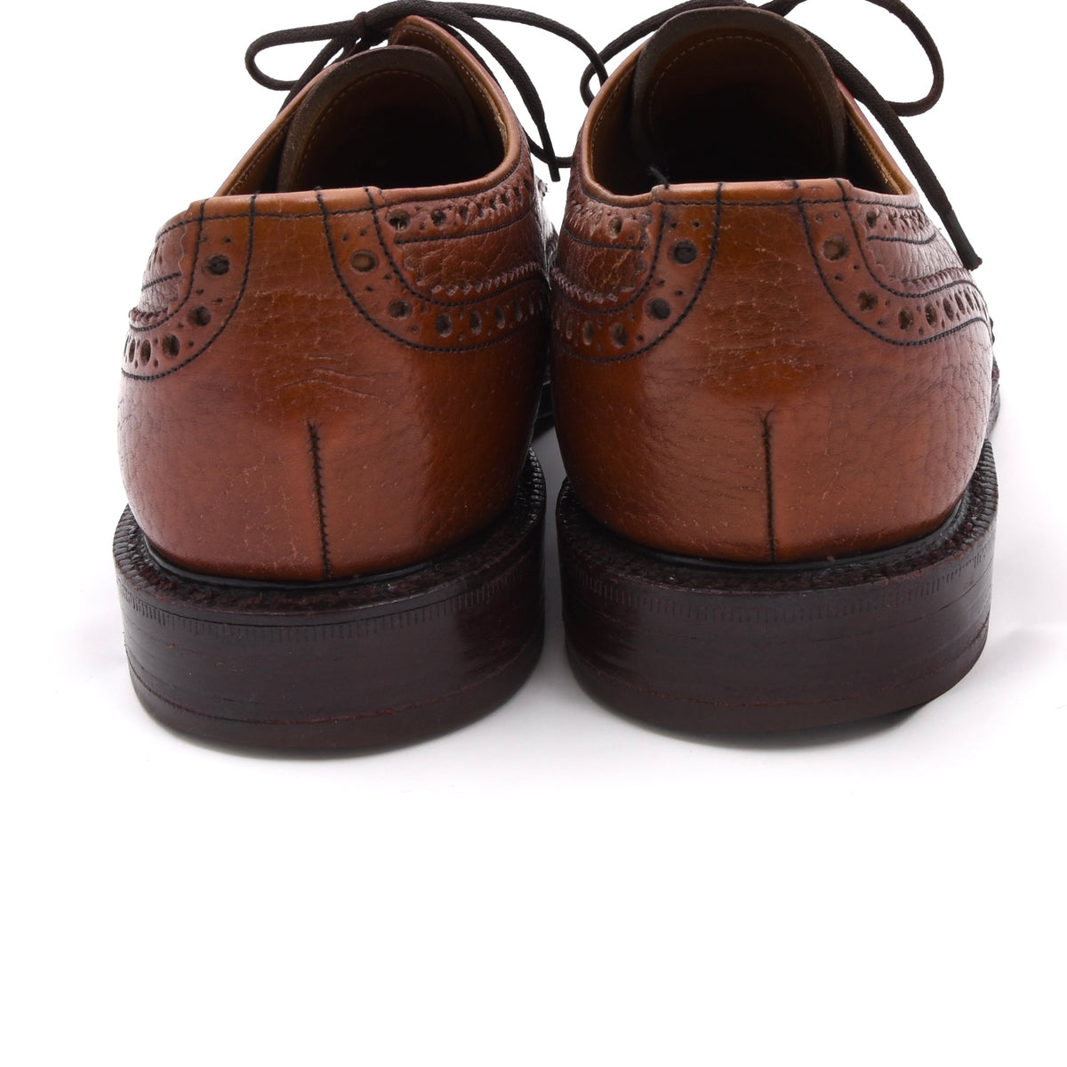 Vintage Church's Ranch Oxhide Brogue Schuhe Gr. 7F – Braun