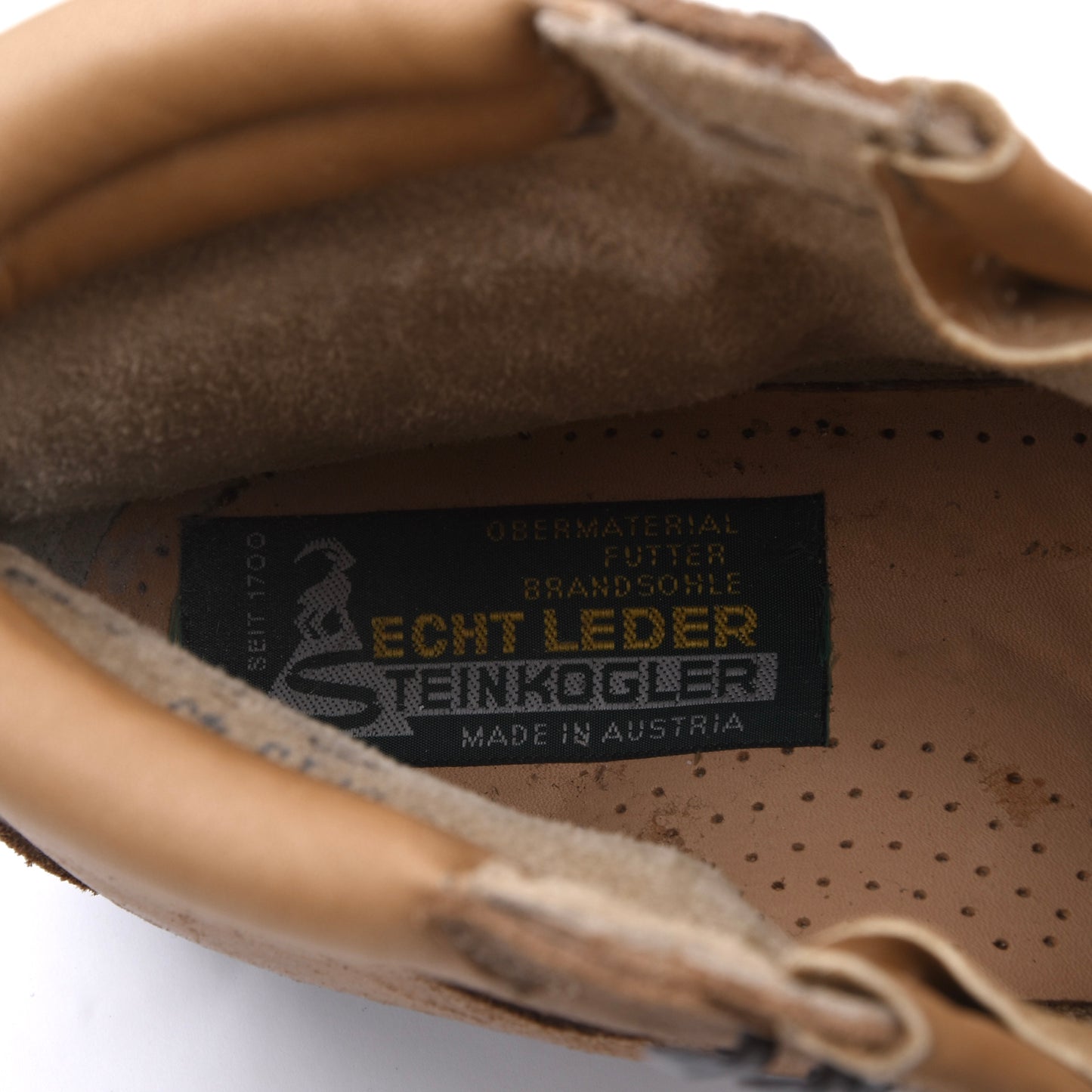 Ungetragen Steinkogler Bergstiefel Größe 43 Hergestellt in Österreich - Braun