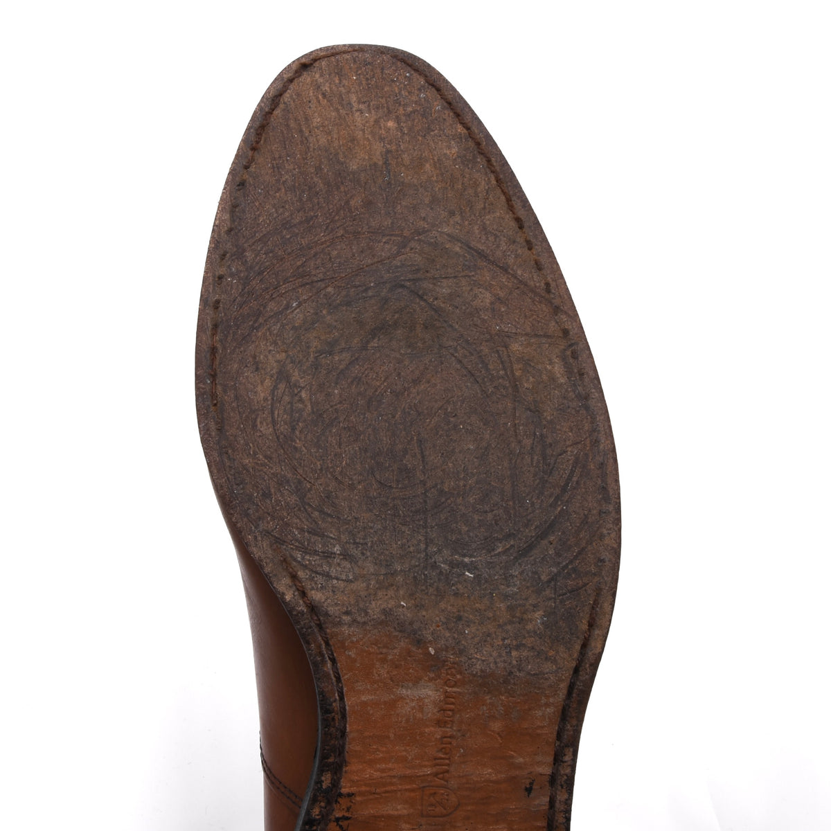 Allen Edmonds Carlyle Schuhe Made in USA Gr. US12 3E - Taan/Braun
