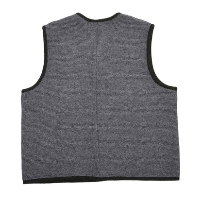 Classic Wool Sweater Vest/Trachtenweste Size 56 Chest ca. 59.5cm - Grey