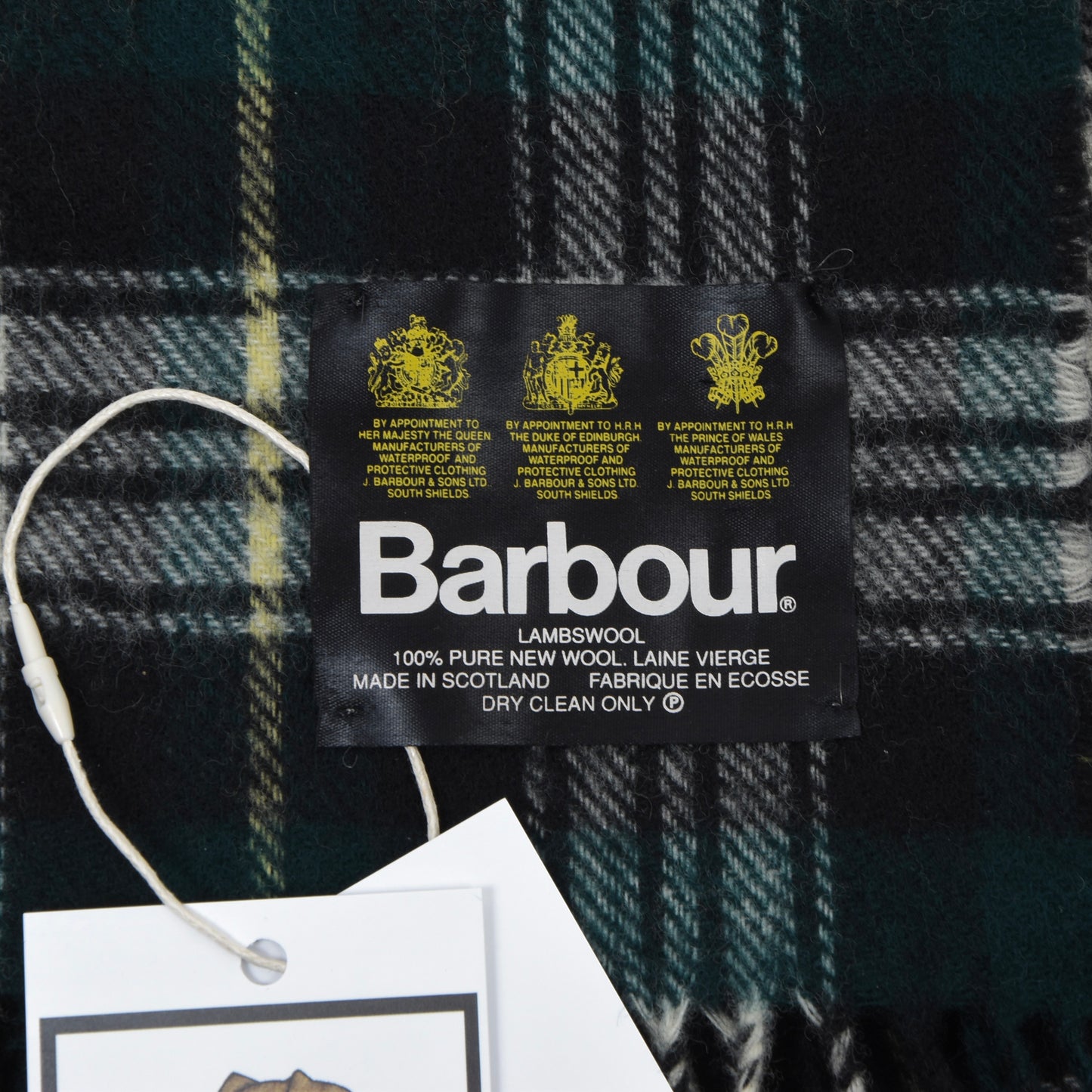 Barbour Wool Scarf ca. 139cm - Gordon Plaid