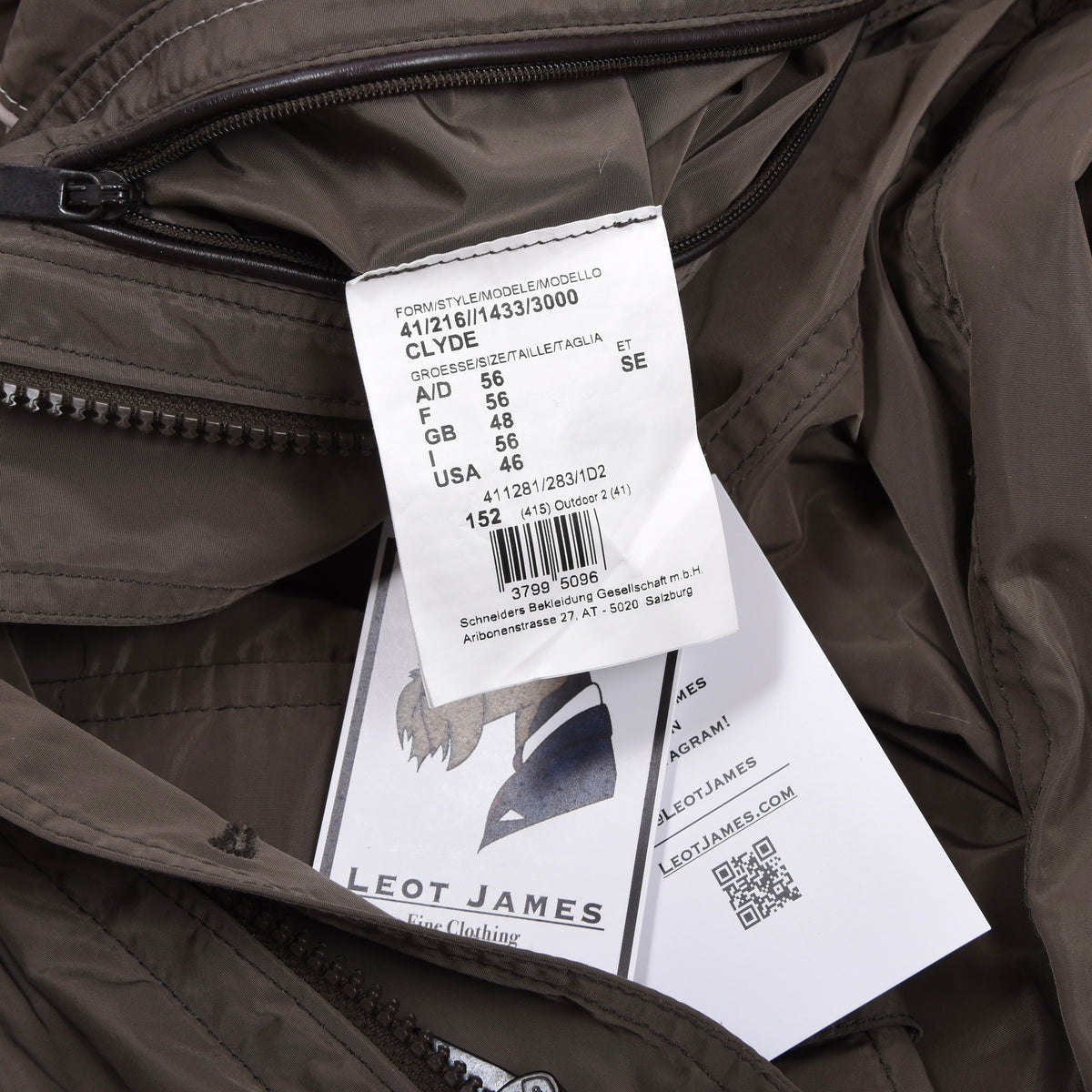 Schneiders Salzburg Leichte Übergangsjacke „Clyde“ Gr. 56 - Braun