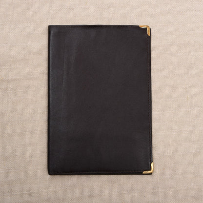 NOS Butter-Soft Leather Travel Wallet and Passport Cover - Brown