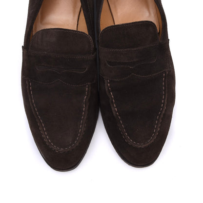 Meermin Wildleder-Slipper Größe 10E – Braun