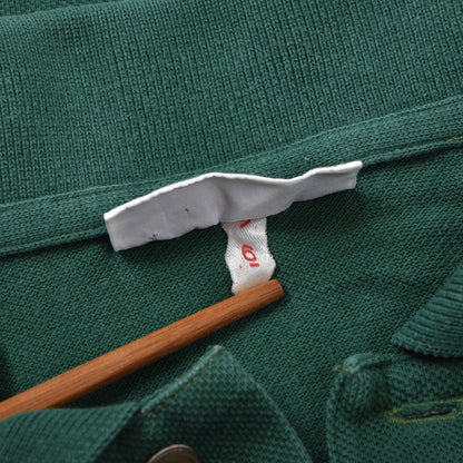 Vintage Lacoste 3x Poloshirts Made in France Größe 6 ca. 54-58cm - Navy/Grün/Streifen