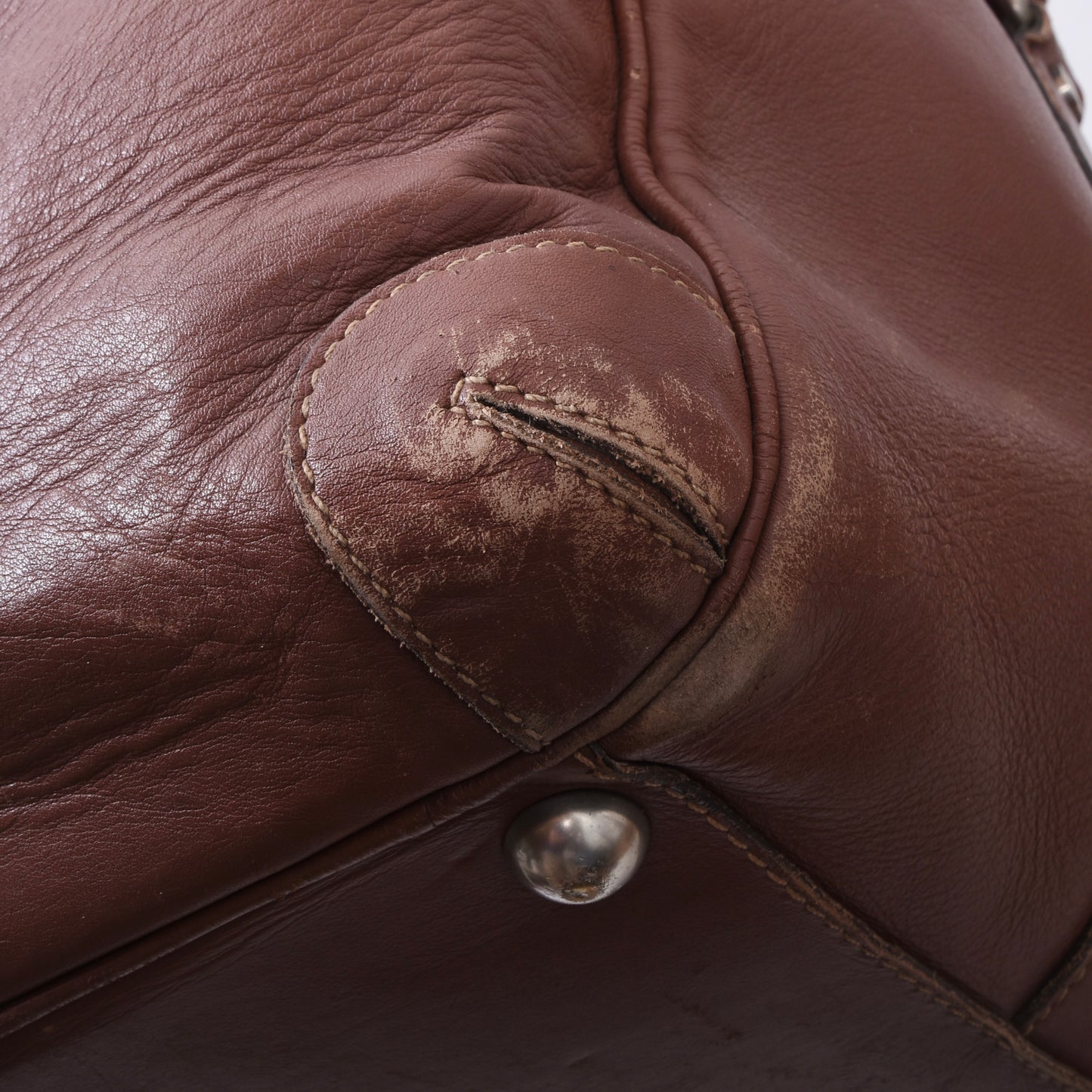 Nigst Wien Leather Weekender/Duffle Bag ca. 57cm - Brown