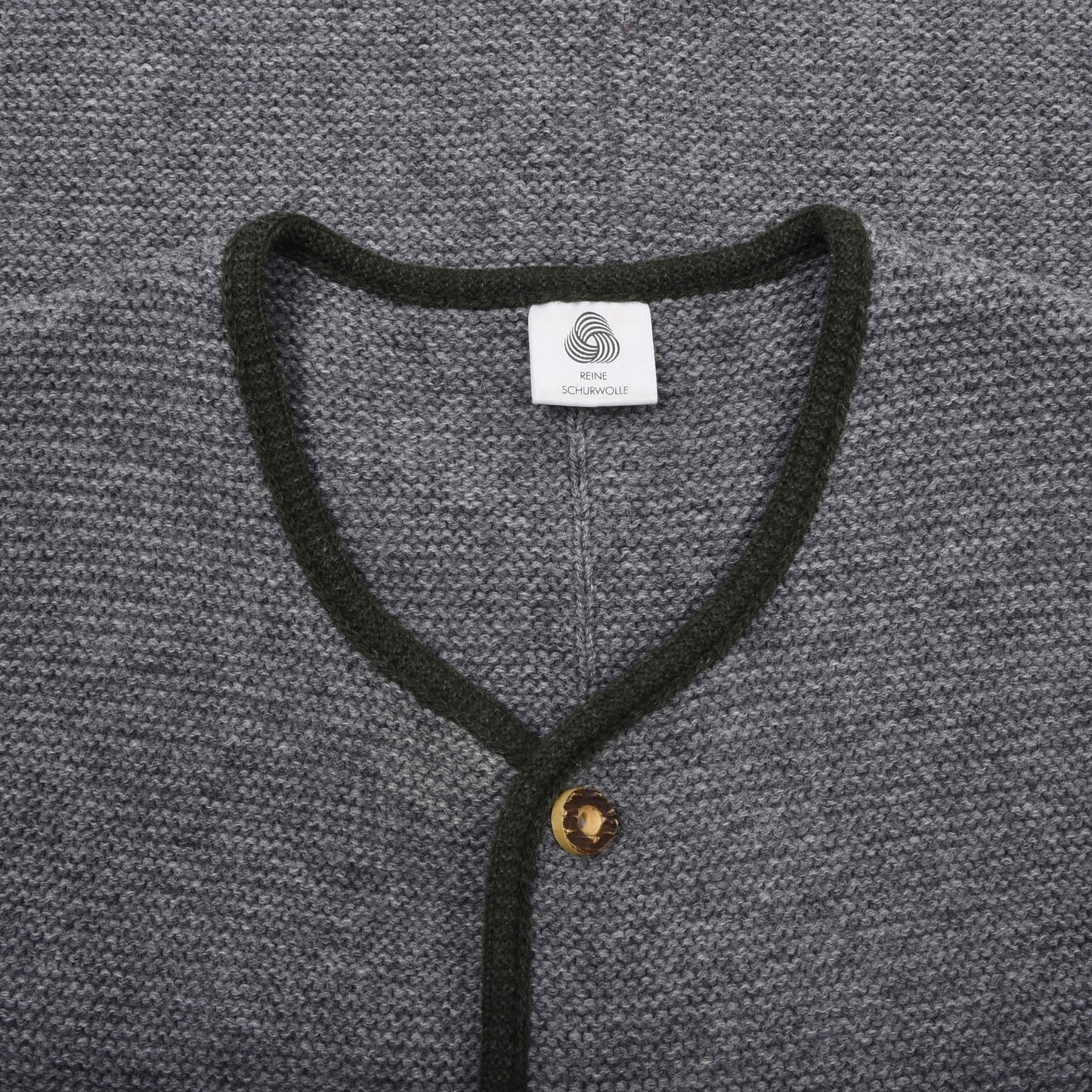 Classic Wool Sweater Vest/Trachtenweste Size 56 Chest ca. 59.5cm - Grey