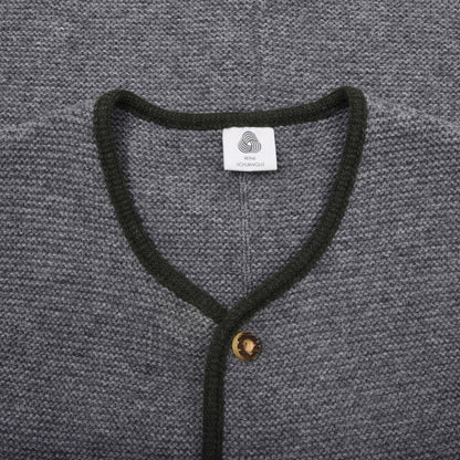 Classic Wool Sweater Vest/Trachtenweste Size 56 Chest ca. 59.5cm - Grey