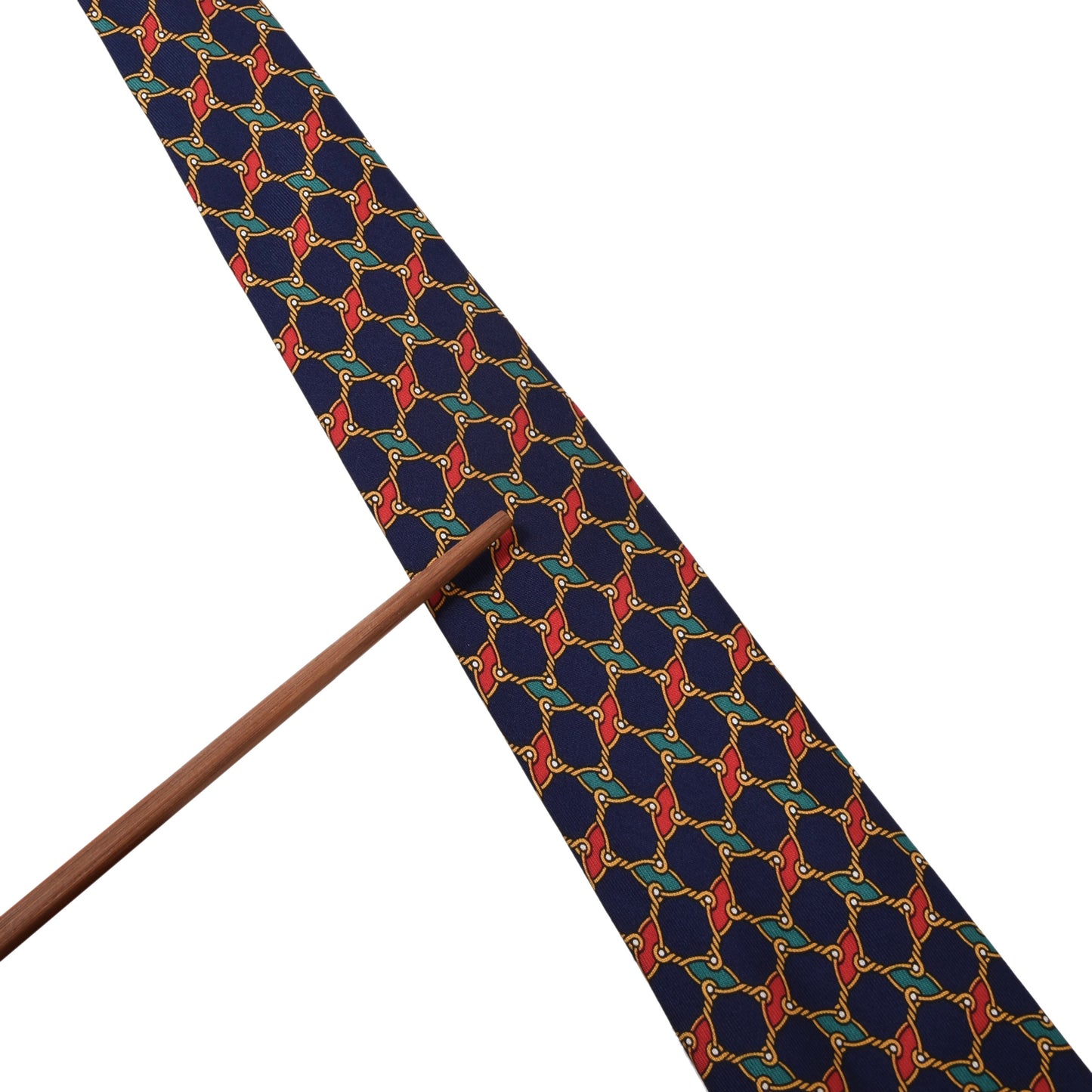 Alfred Müller Seidenkrawatte ca. 144cm/9,3cm - Ketten