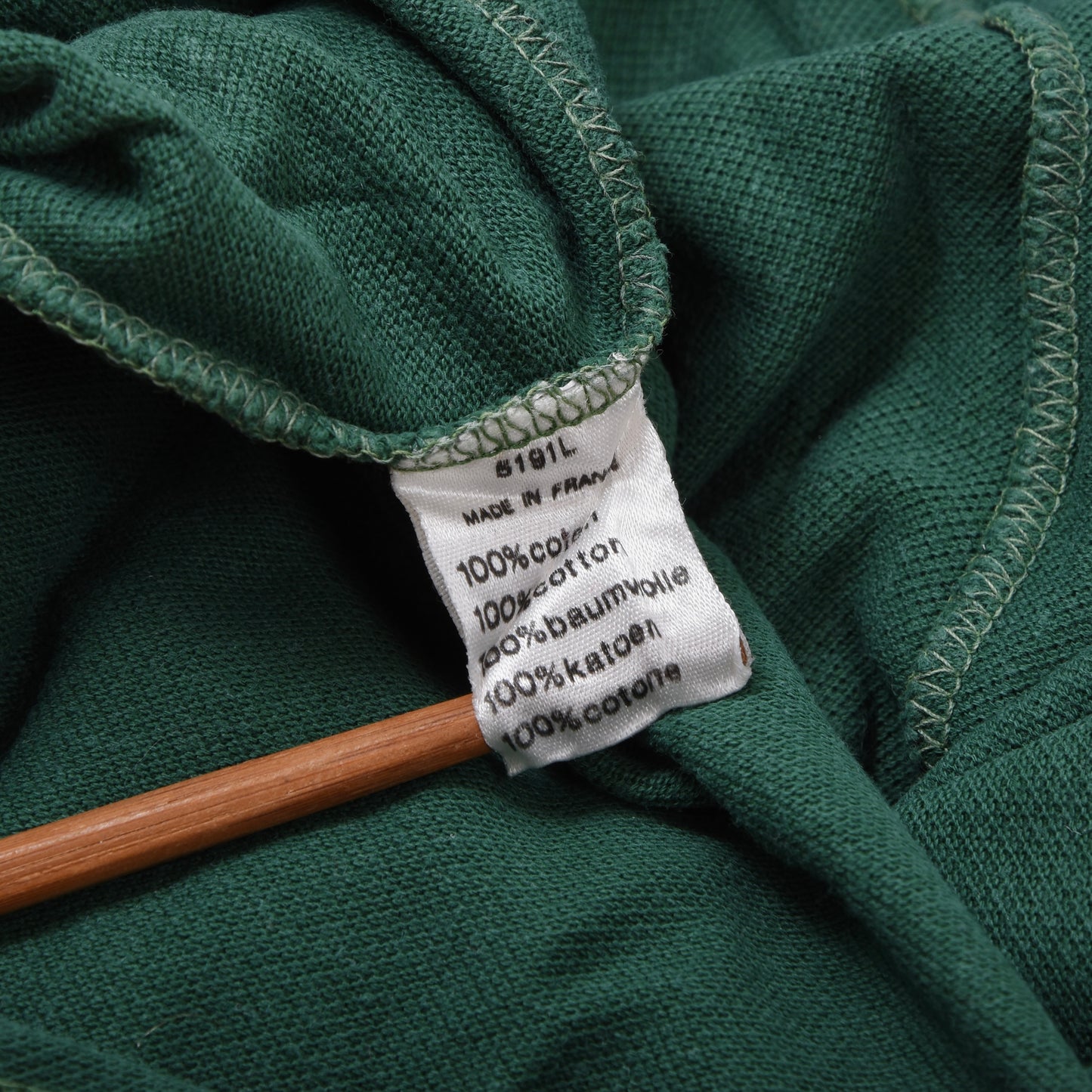 Vintage Lacoste 3x Poloshirts Made in France Größe 6 ca. 54-58cm - Navy/Grün/Streifen