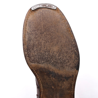Vintage Church's Ranch Oxhide Brogue Schuhe Gr. 7F – Braun