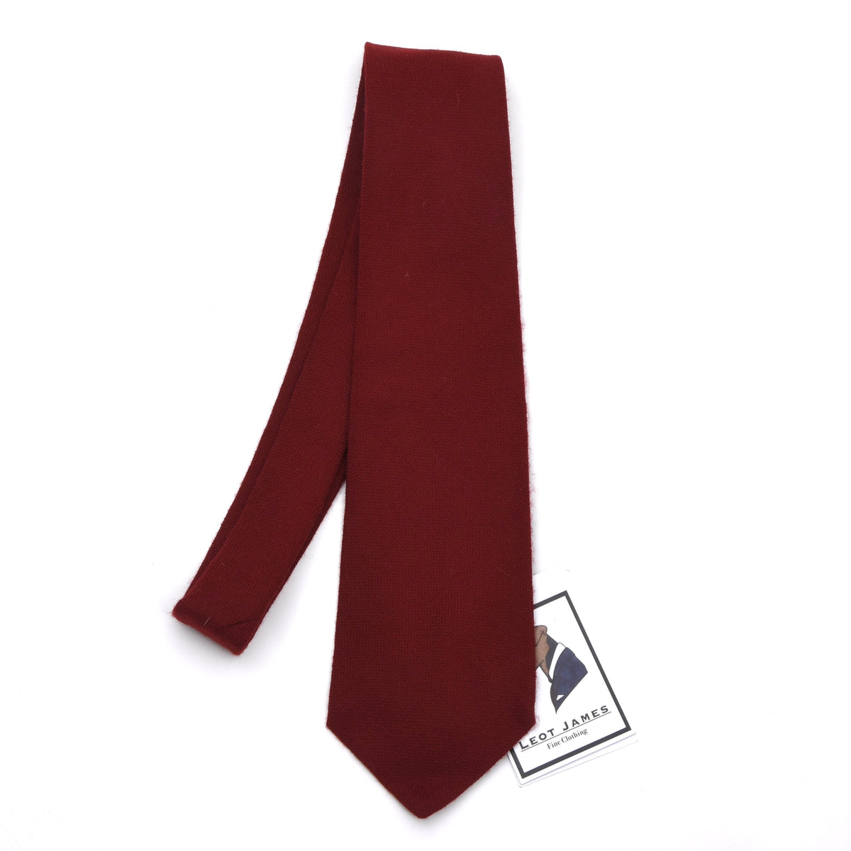 NOS Craigmill Krawatte 100% Schurwolle Made in Scotland – Rot