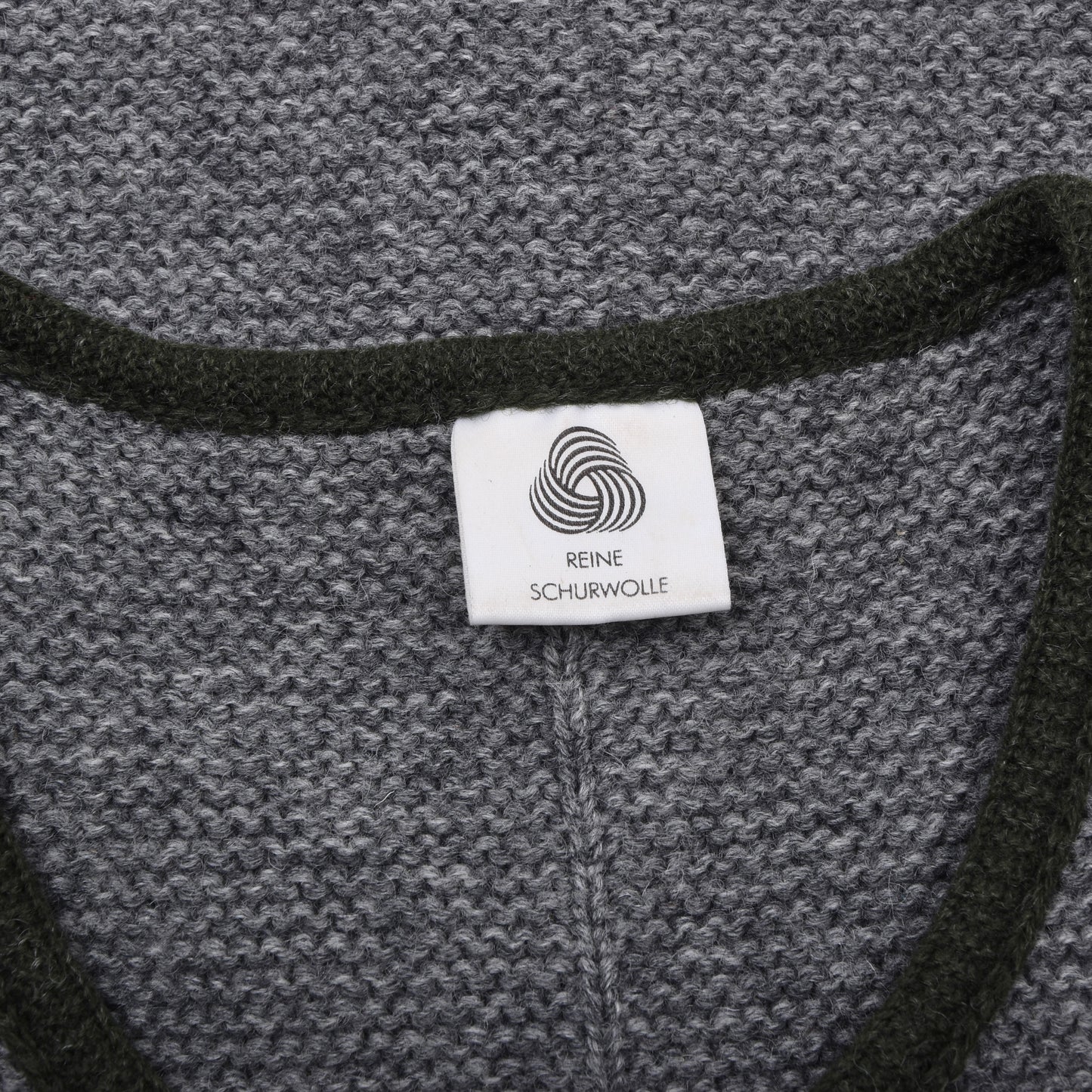 Classic Wool Sweater Vest/Trachtenweste Size 56 Chest ca. 59.5cm - Grey